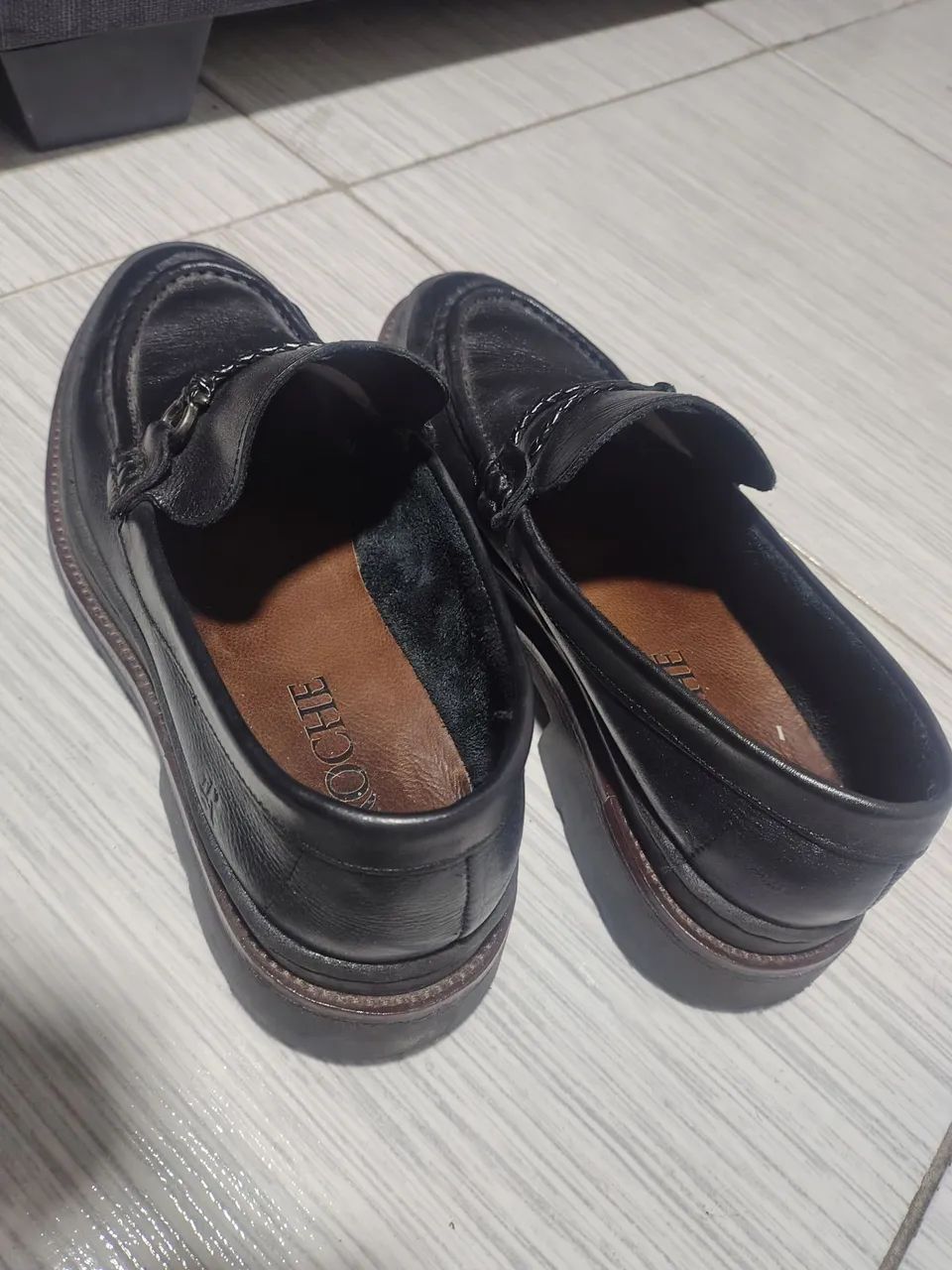 Mocassim Laroche Couro - Usado 4 vezes 