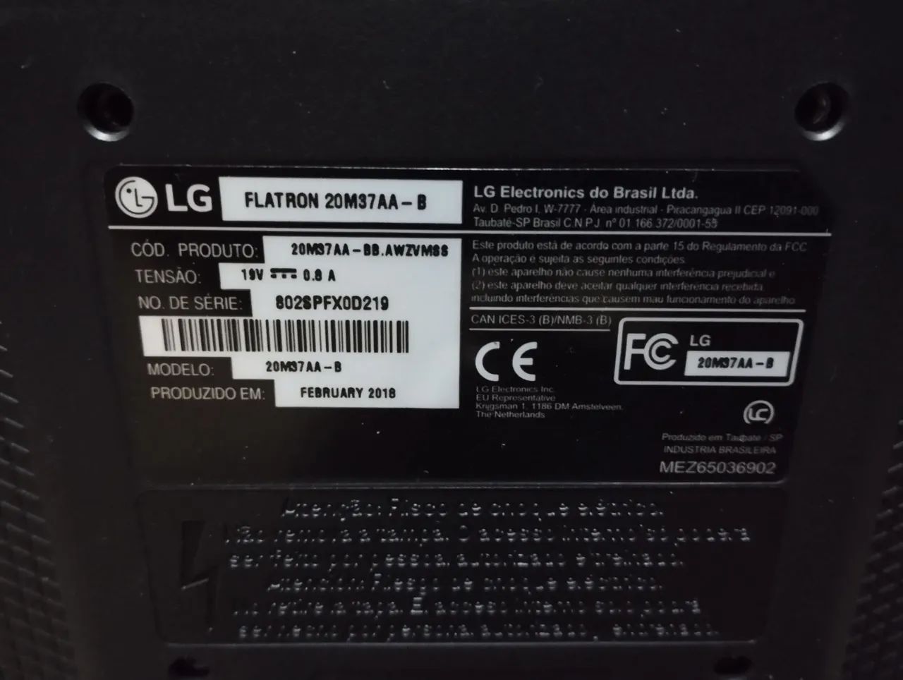 Monitor LG 19,5 polegadas - Foto 3