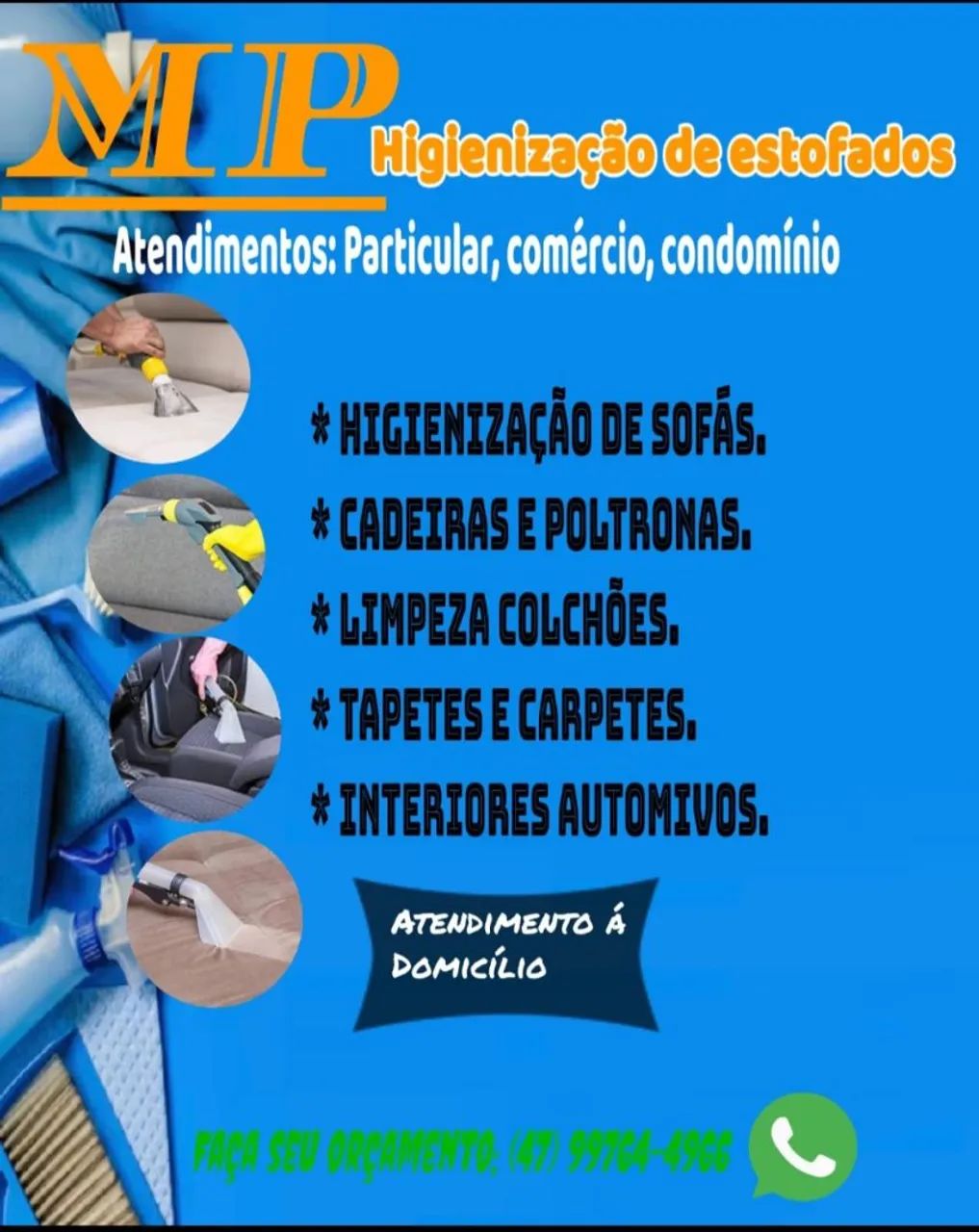 Higienização de estofados 