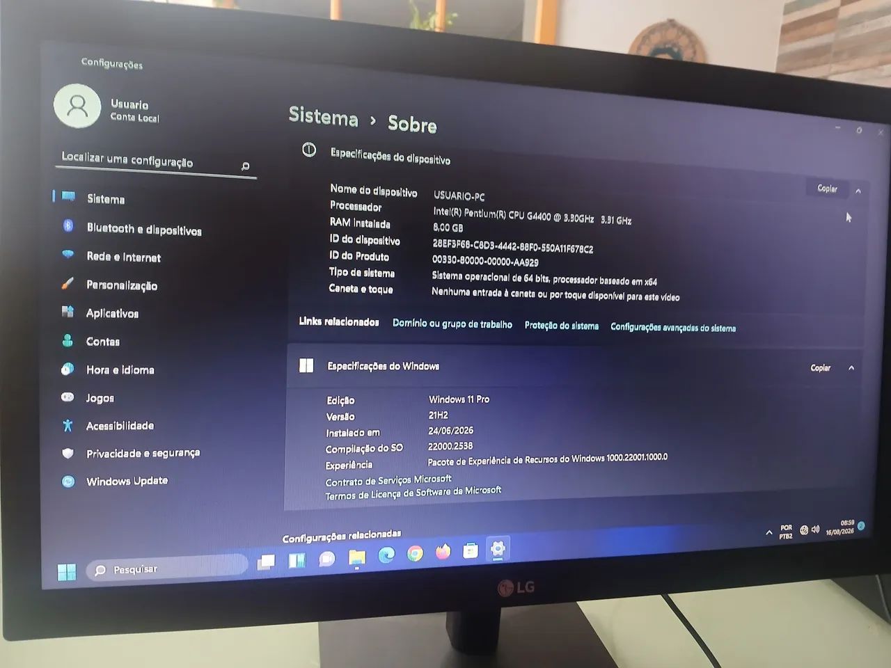 Pc Dell Optiplex 3040 processador G4400 - Foto 5