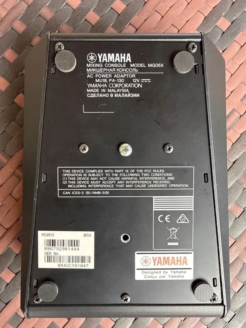 MESA YAMAHA MG06 X  - Foto 4