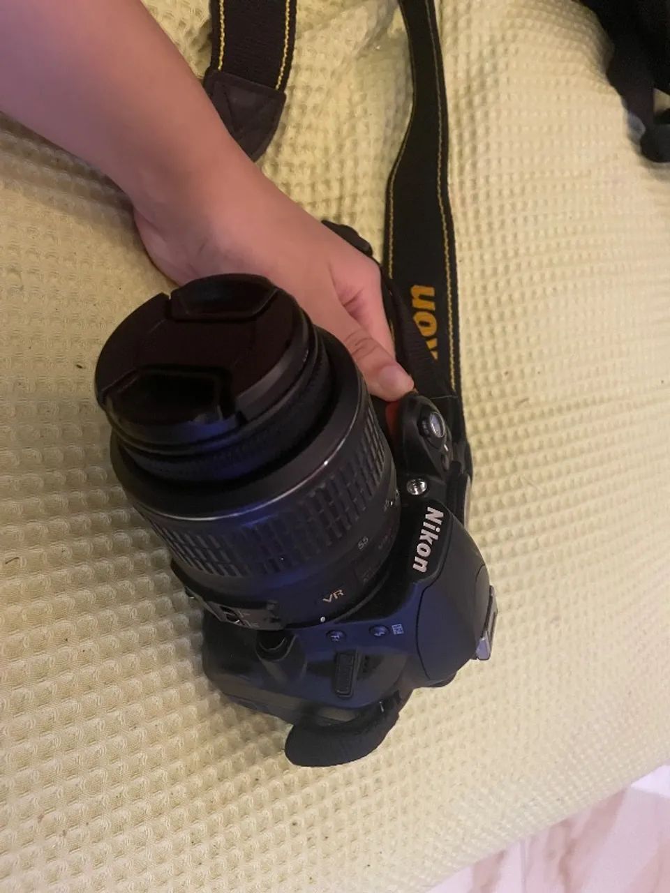 Câmera Nikon D3100 com 2 lentes - Foto 3