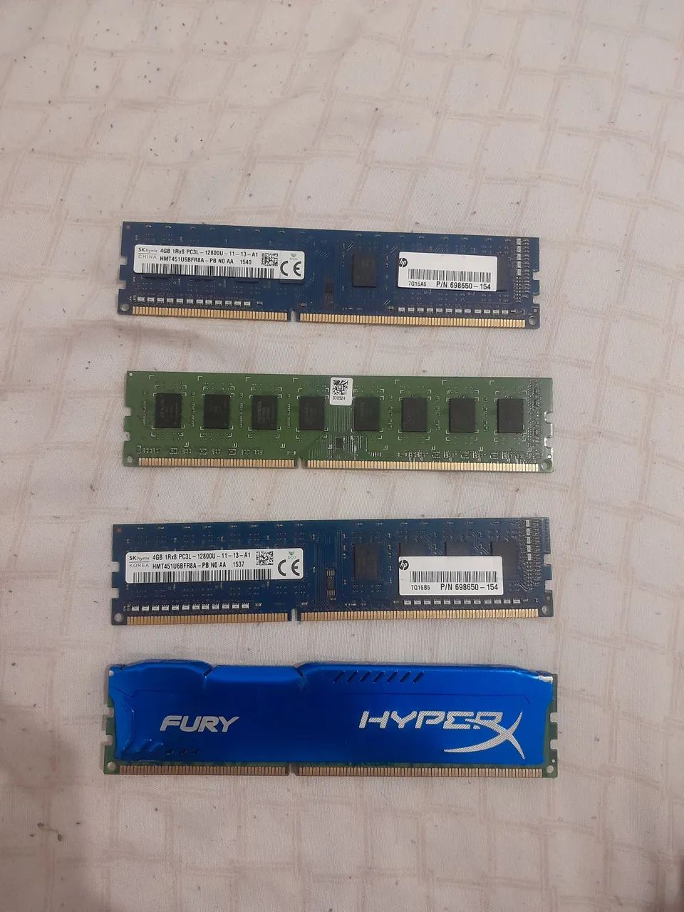 Ram DDR3 16gb 4x4 