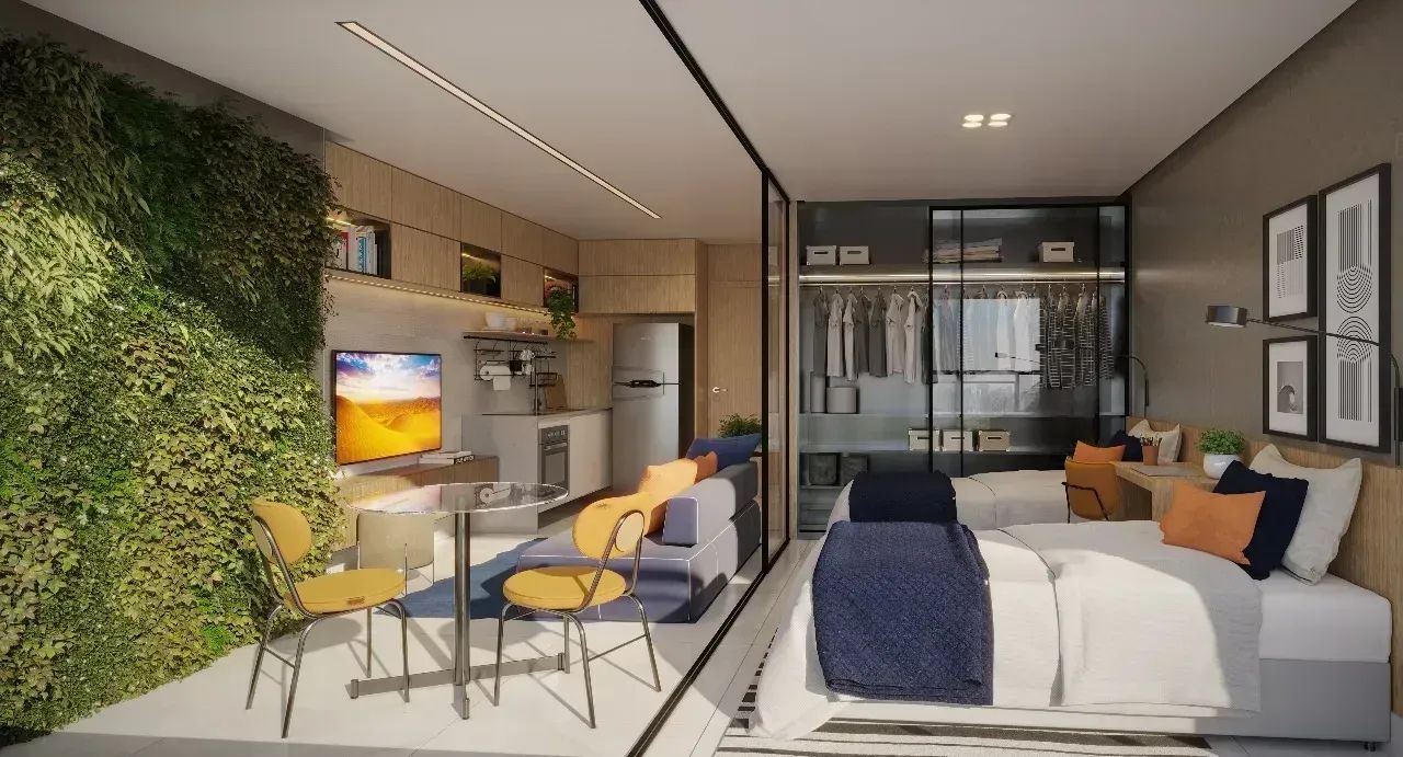 IMPERDÍVEL! STUDIO DE 26M² EM FRENTE À PUC  R$ 401 MIL - Foto 2