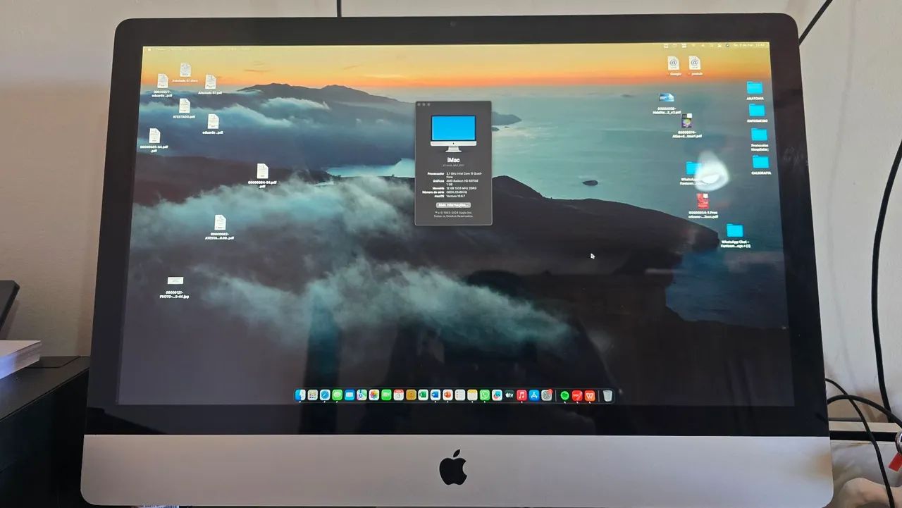 パソコン iMac A1312 MC813 (27-inch, Mid 2011) Apple Imac 27 Mid 2011 A1312 Perfeito Todo Original | Frete grátis