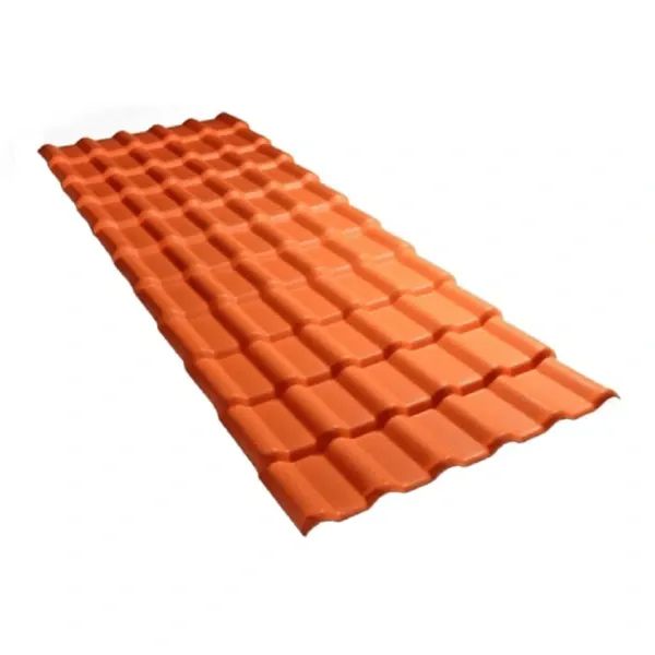 Vendo Telha Pvc Plan Cerâmica 6 ondas 2.42 X 0,88m