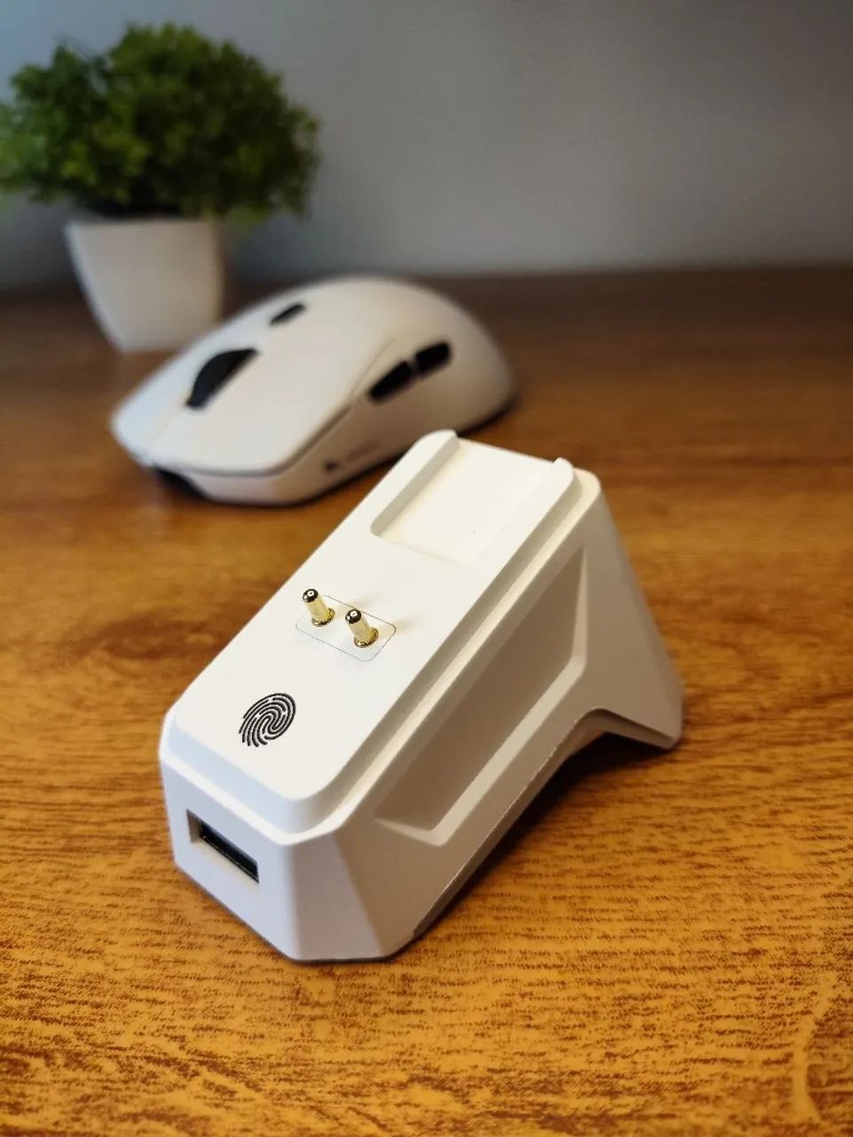 Mouse Gamer Smailwolf M3 tri mode com base  - Foto 3