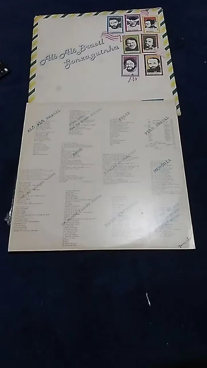 Disco vinil Gonzaguinha alo brasil  - Foto 4