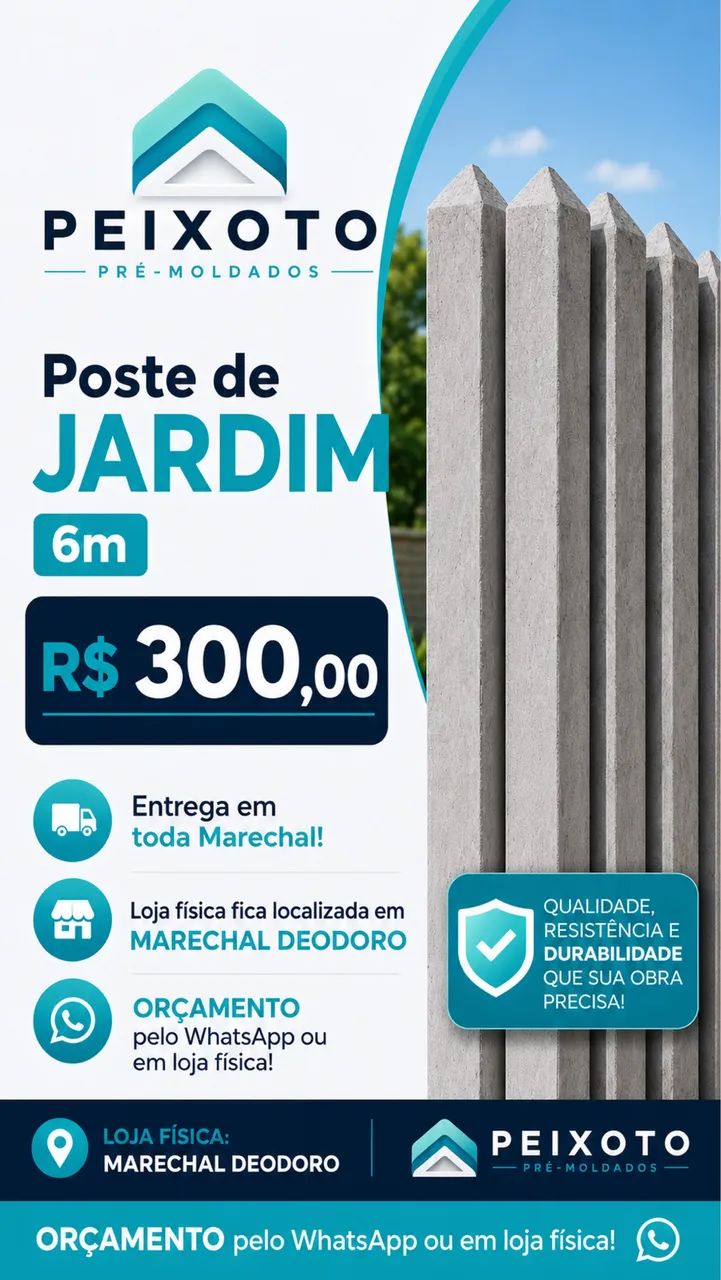 Poste de 6,0 m 