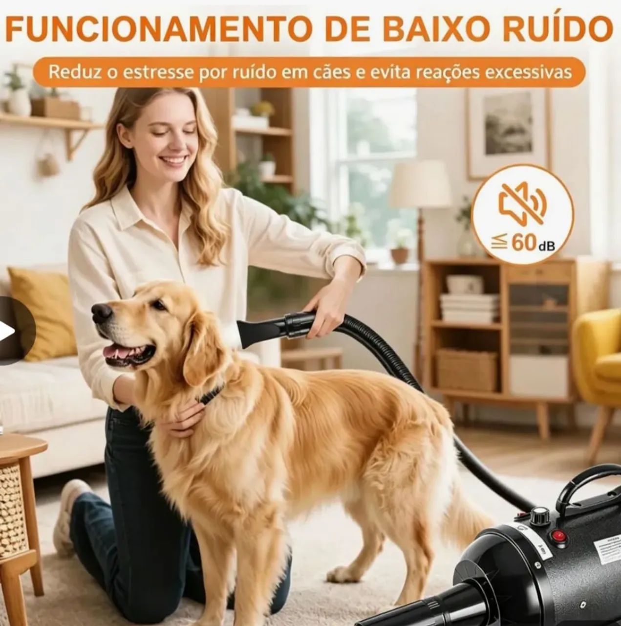 Soprador Secador de Pets Novo.  - Foto 4