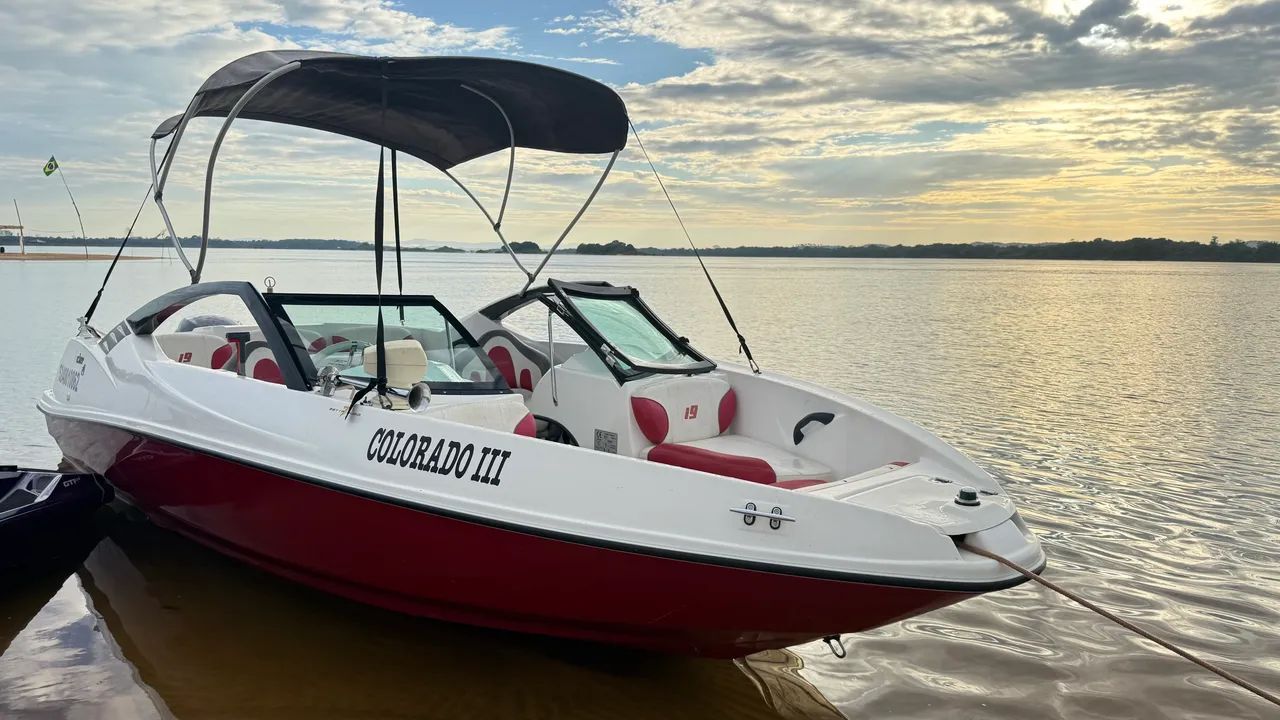 Lancha focker i9 190 2014 motor 115hp