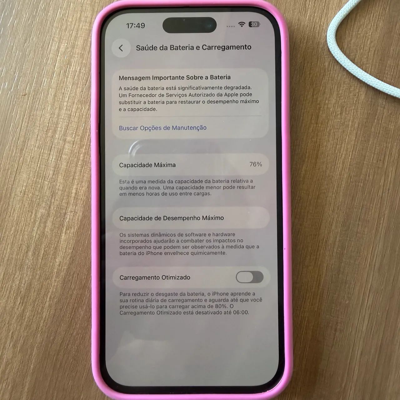 iPhone 14 Pro traseira trincada  - Foto 5