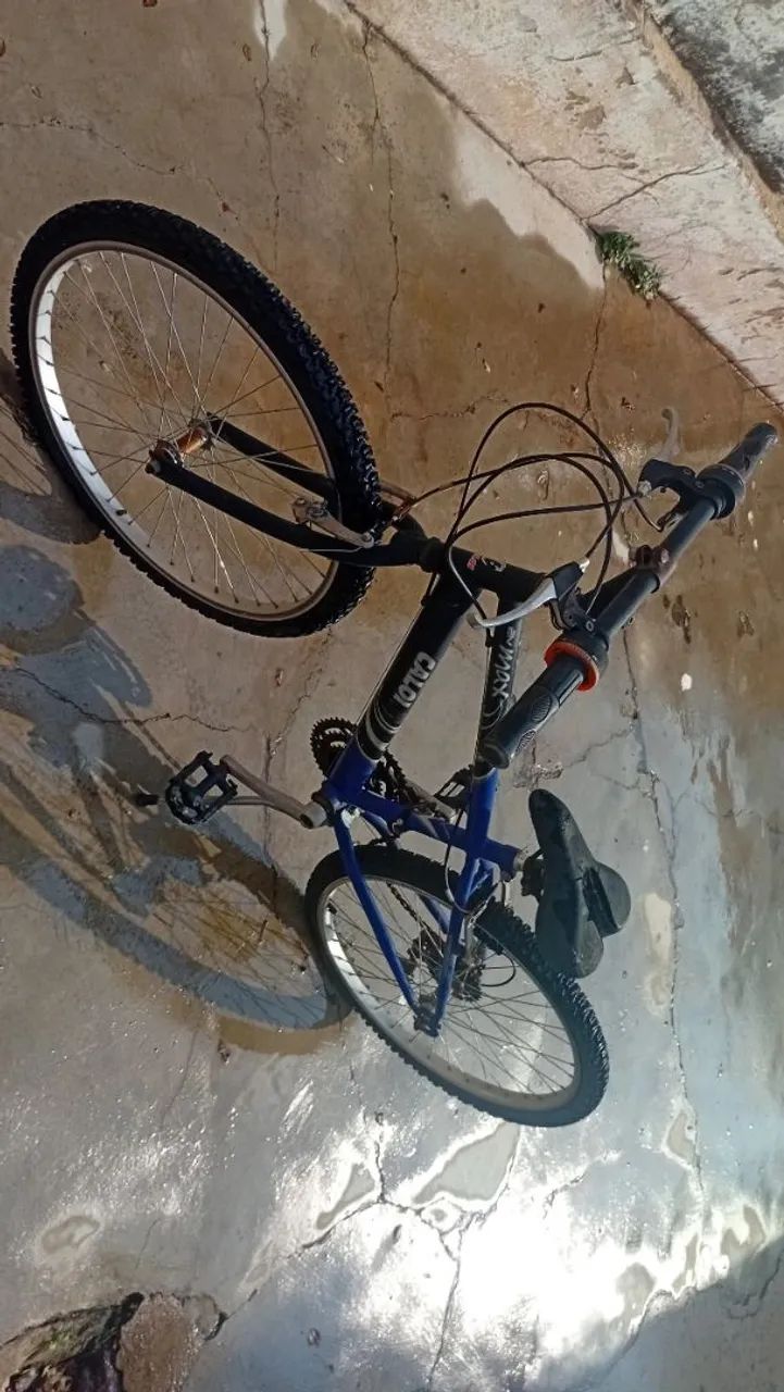 Bike parada sem uso