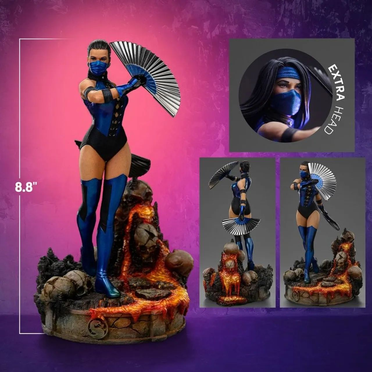 Kitana - Mortal Kombat - Art Scale 1/10 - Iron Studios - Foto 5