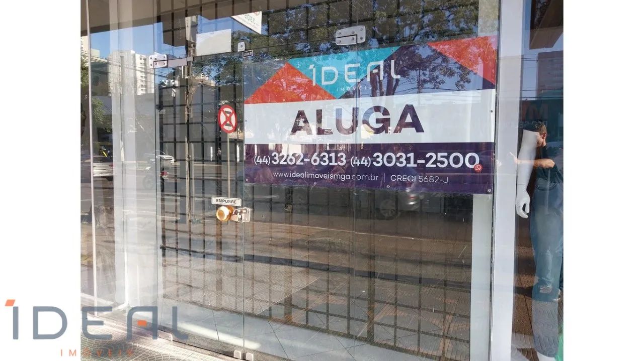 Sala para alugar no bairro Zona 01 - Maringá/PR