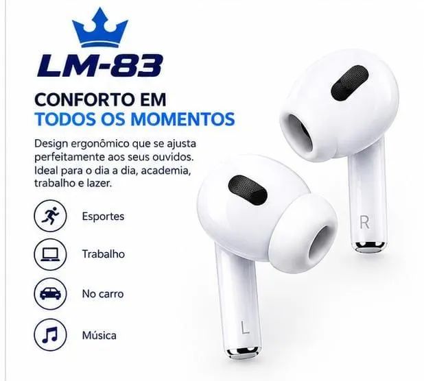 Fone de ouvido bluetooth  - Foto 2
