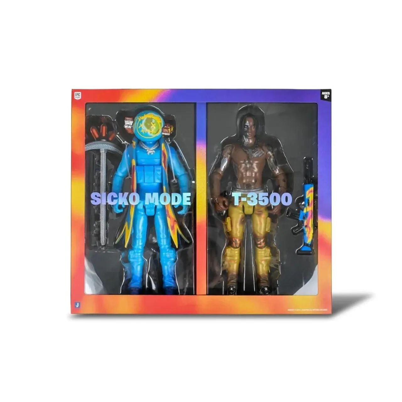 FORTNITE X TRAVIS SCOTT BONECO ACTION FIGURE RARO