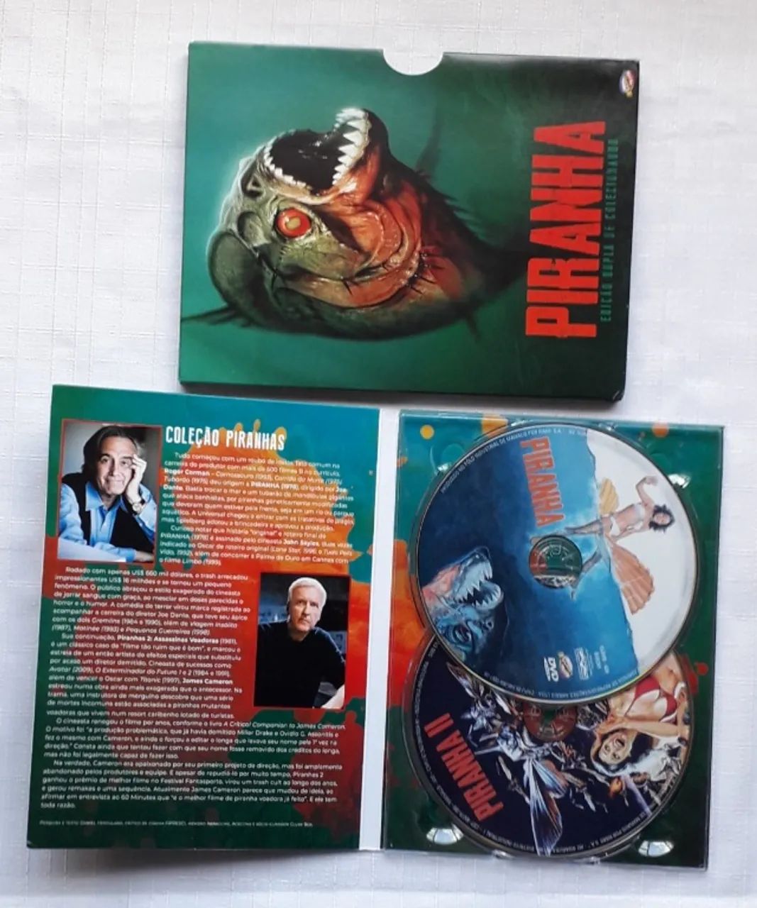 Dvd Box Piranha - 2 Filmes (original) - Foto 3