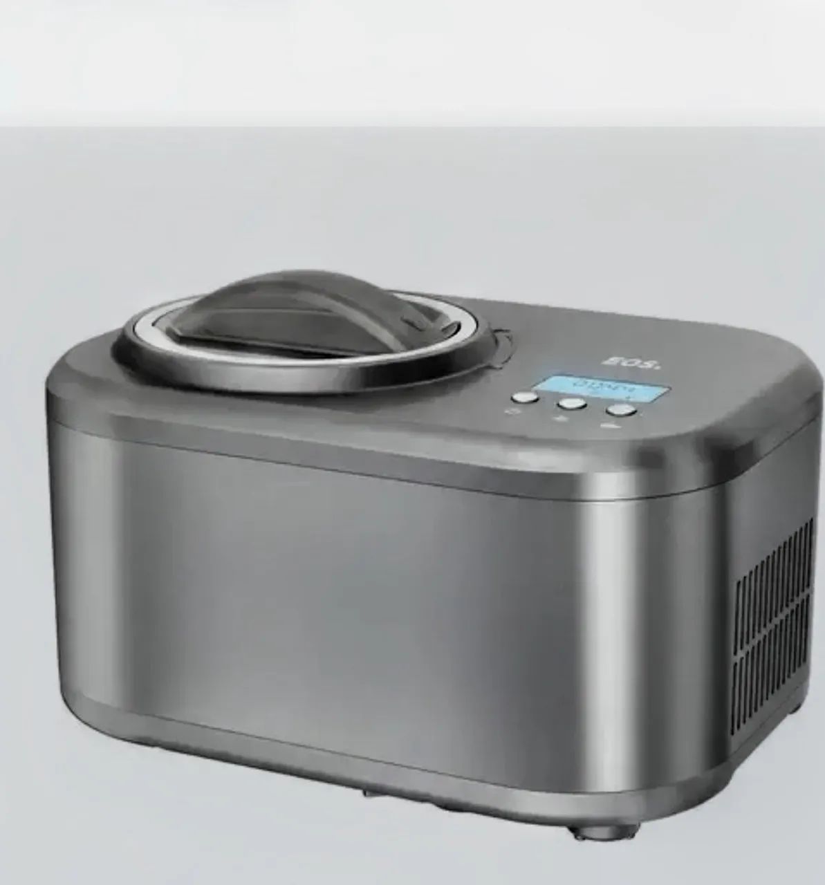 Máquina de sorvete nova com caixa e manual 
