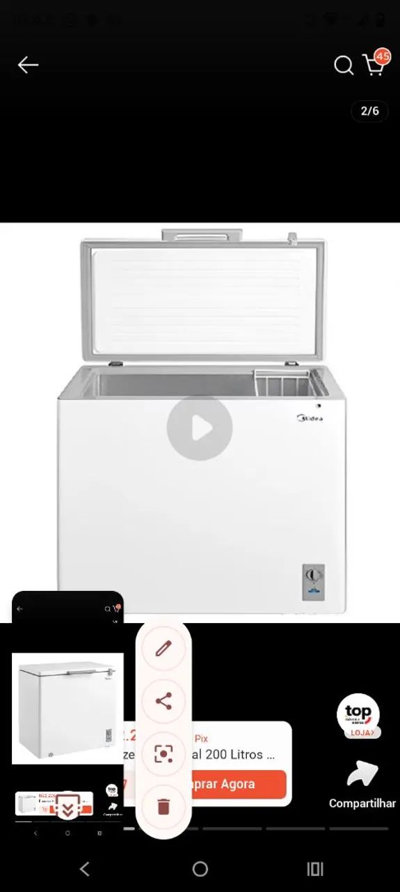 Vendo frizer valor 1900 - Foto 4