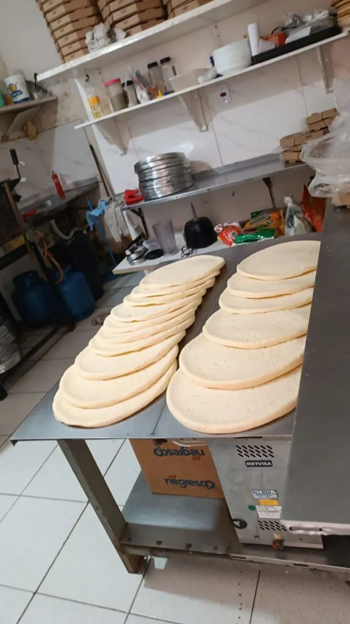 Massa de pizza pré assada - Foto 5