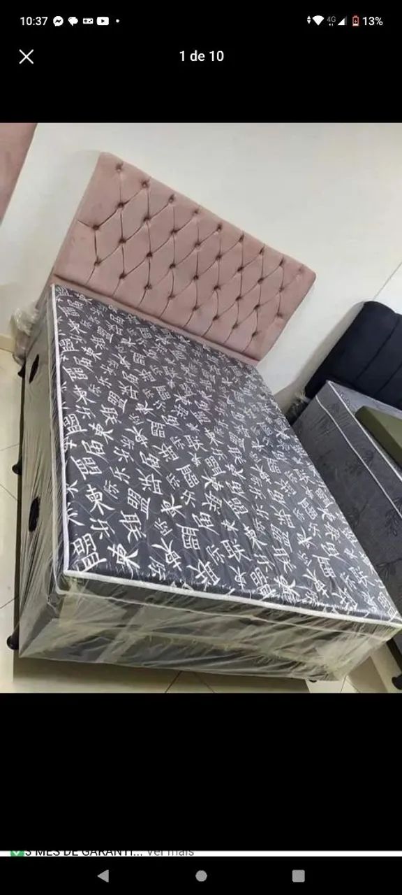 Cama box pague na entrega 