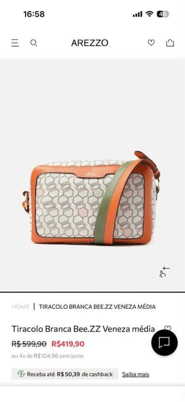 Bolsa tiracolo Arezzo - Foto 2