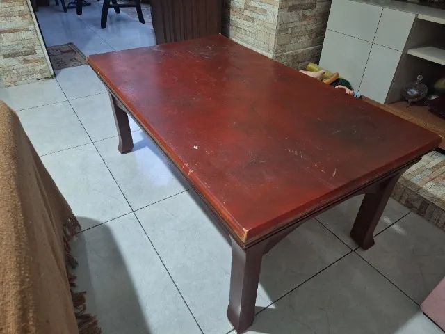 Mesa de centro de madeira - Foto 2