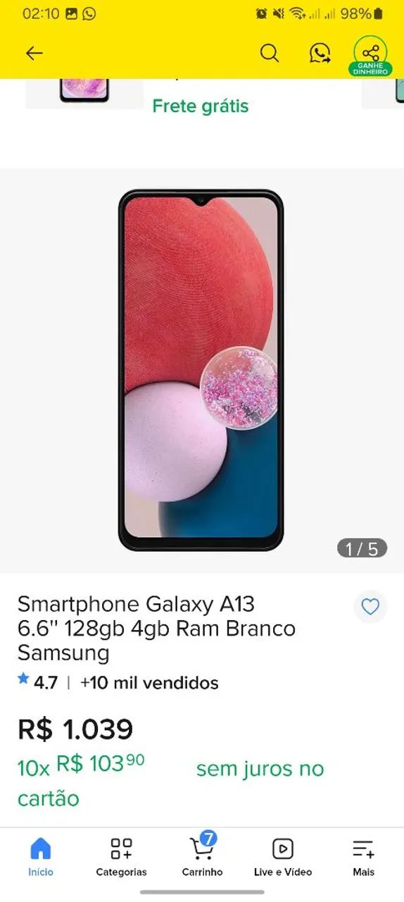 Samsung a13 128gb original - Foto 5