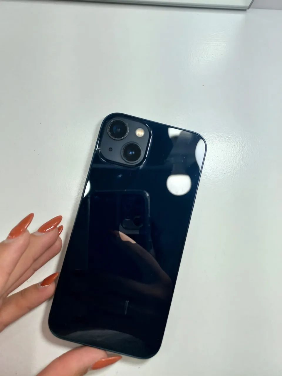 iPhone 13 128GB Azul - Face ID OK, ótimo estado - Celulares e