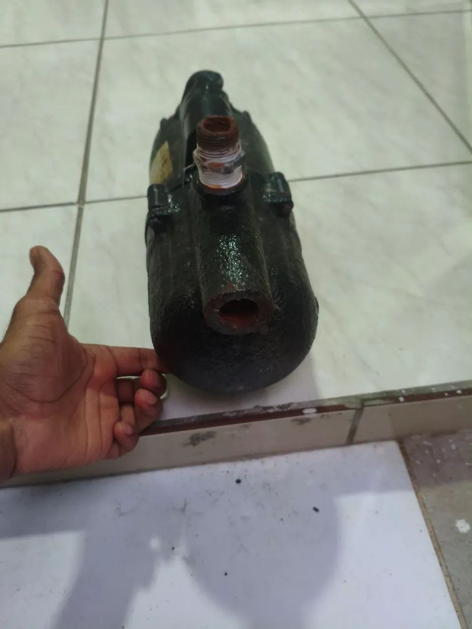 Bomba Auto aspirante Schneider ASP-98 Com Defeito - Foto 3