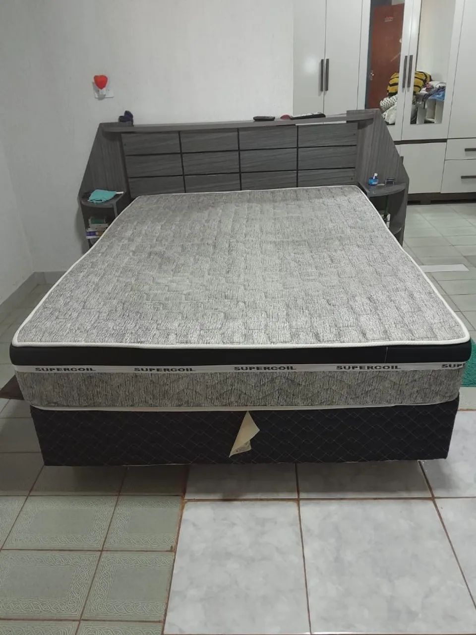 Cama boxe  casal  com  cabeceira  - Foto 4