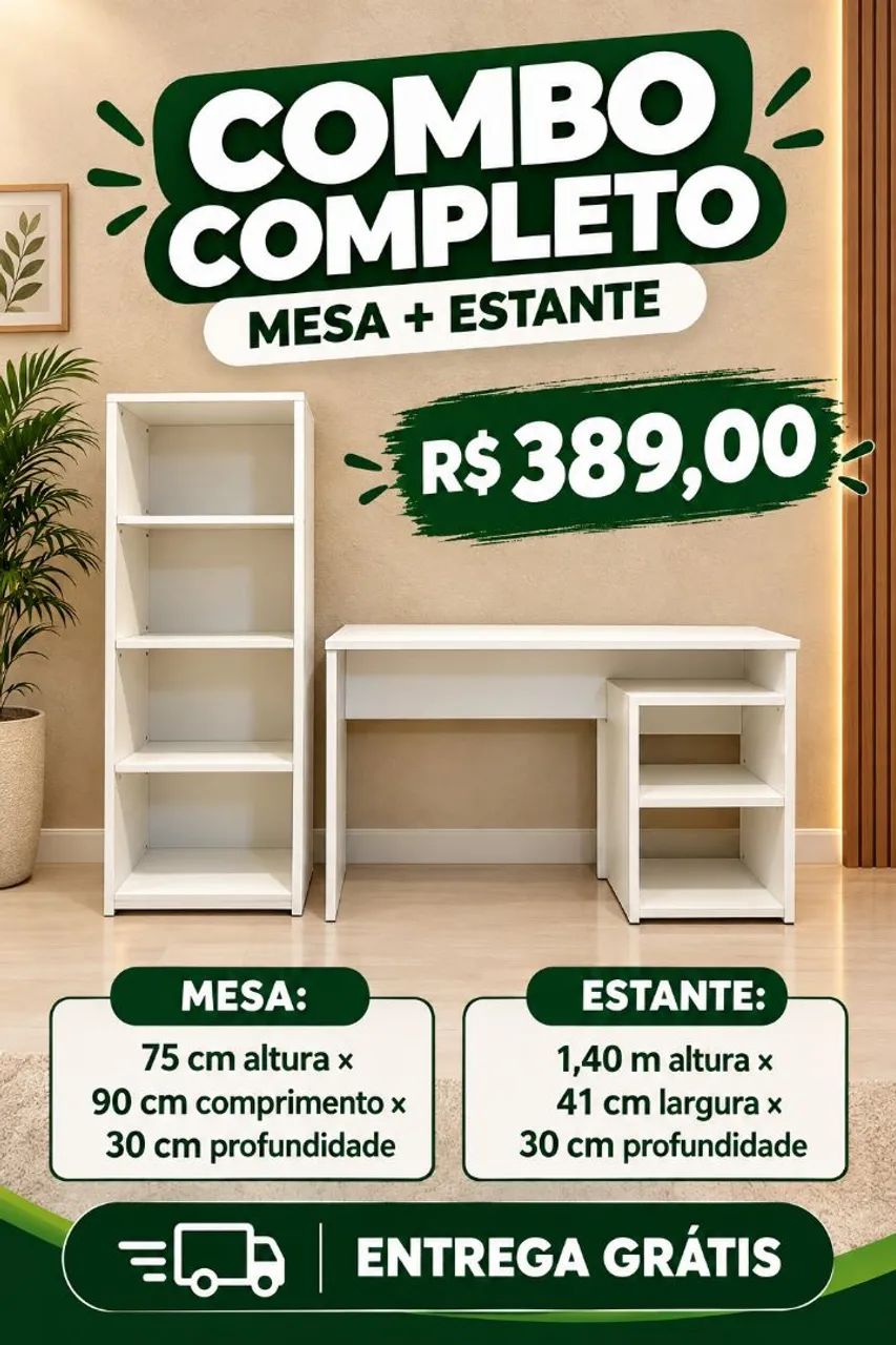 Escrivaninha a pronta entrega  - Foto 4