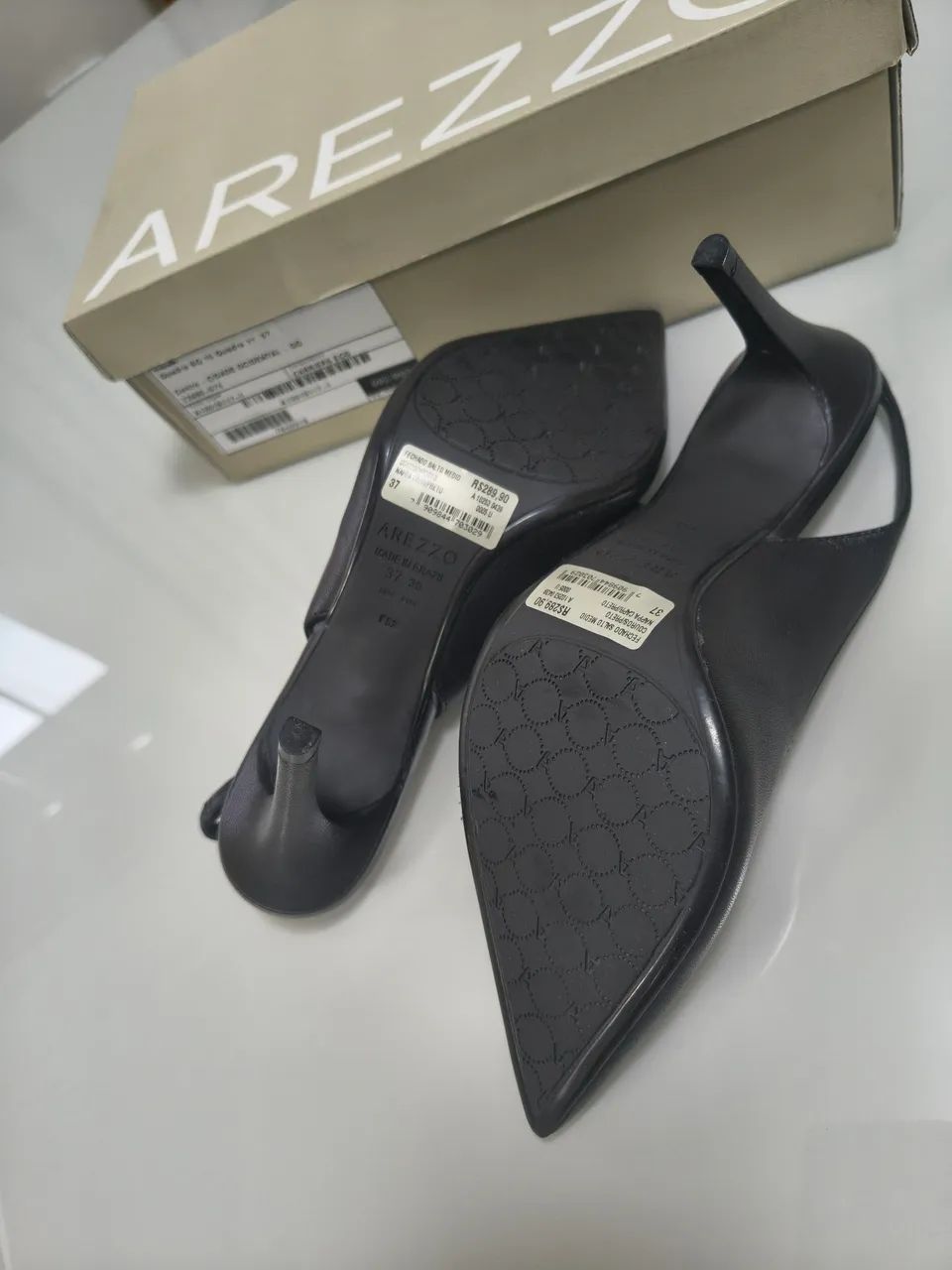 Scarpin Slingback Arezzo 37 - Foto 3
