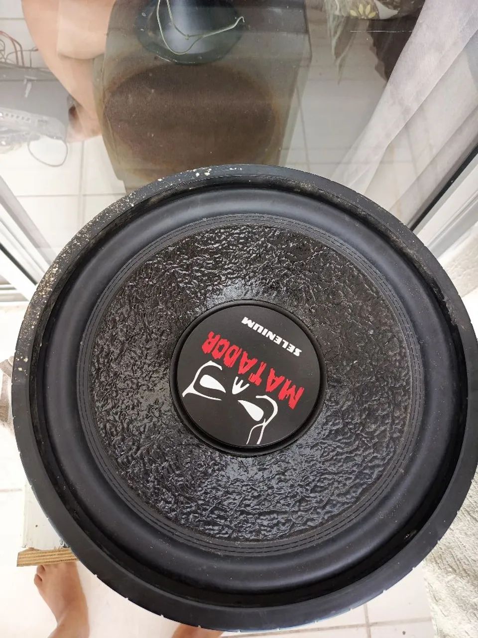 Auto falante matador Max selenium 15 polegadas bobina dupla 2+2R 1600W - Foto 2