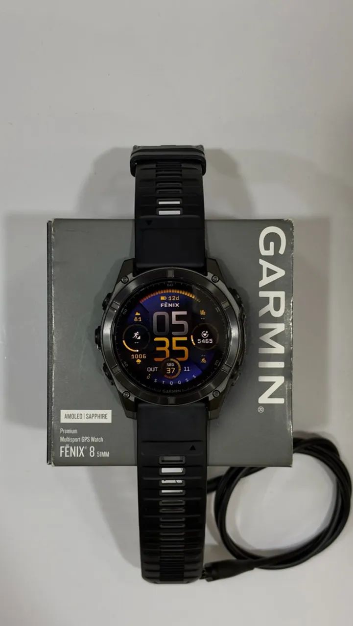 Garmin Fenix 8 AMOLED Sapphire 51mm GPS Premium