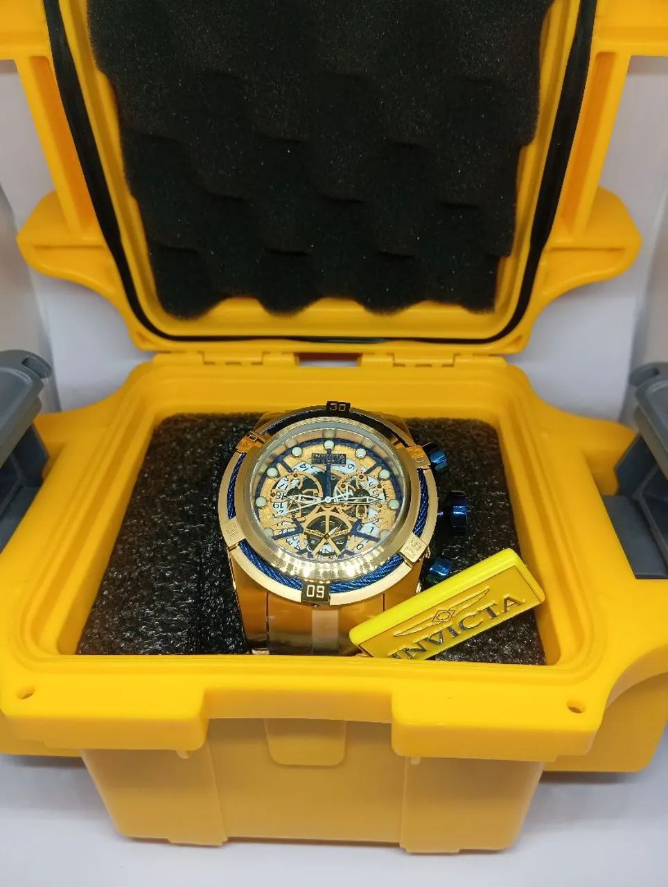Relógio invicta Zeus Skeleton, linha Premium AAA  - Foto 2