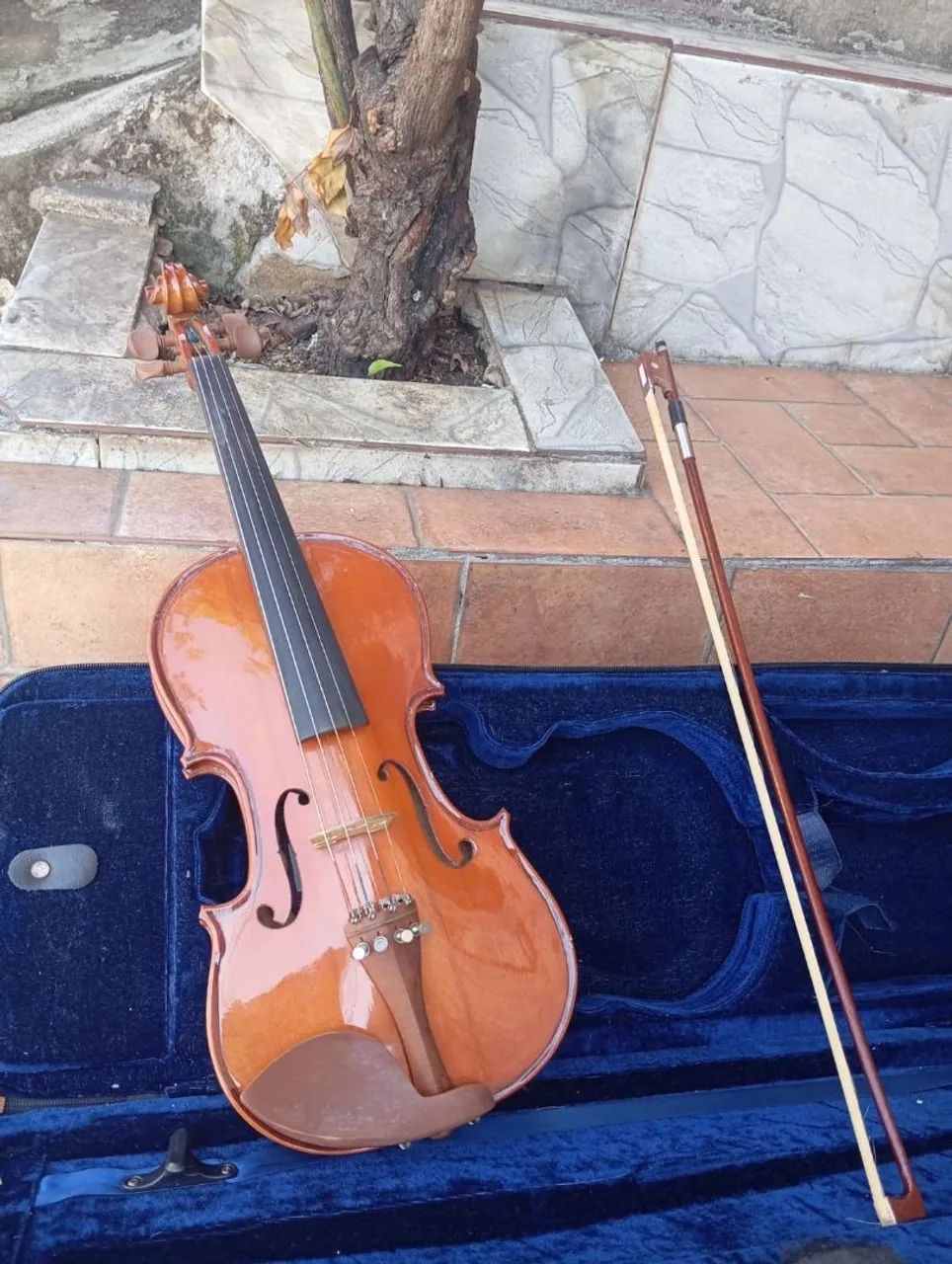 Violino com estojo e arco - completo - Foto 5