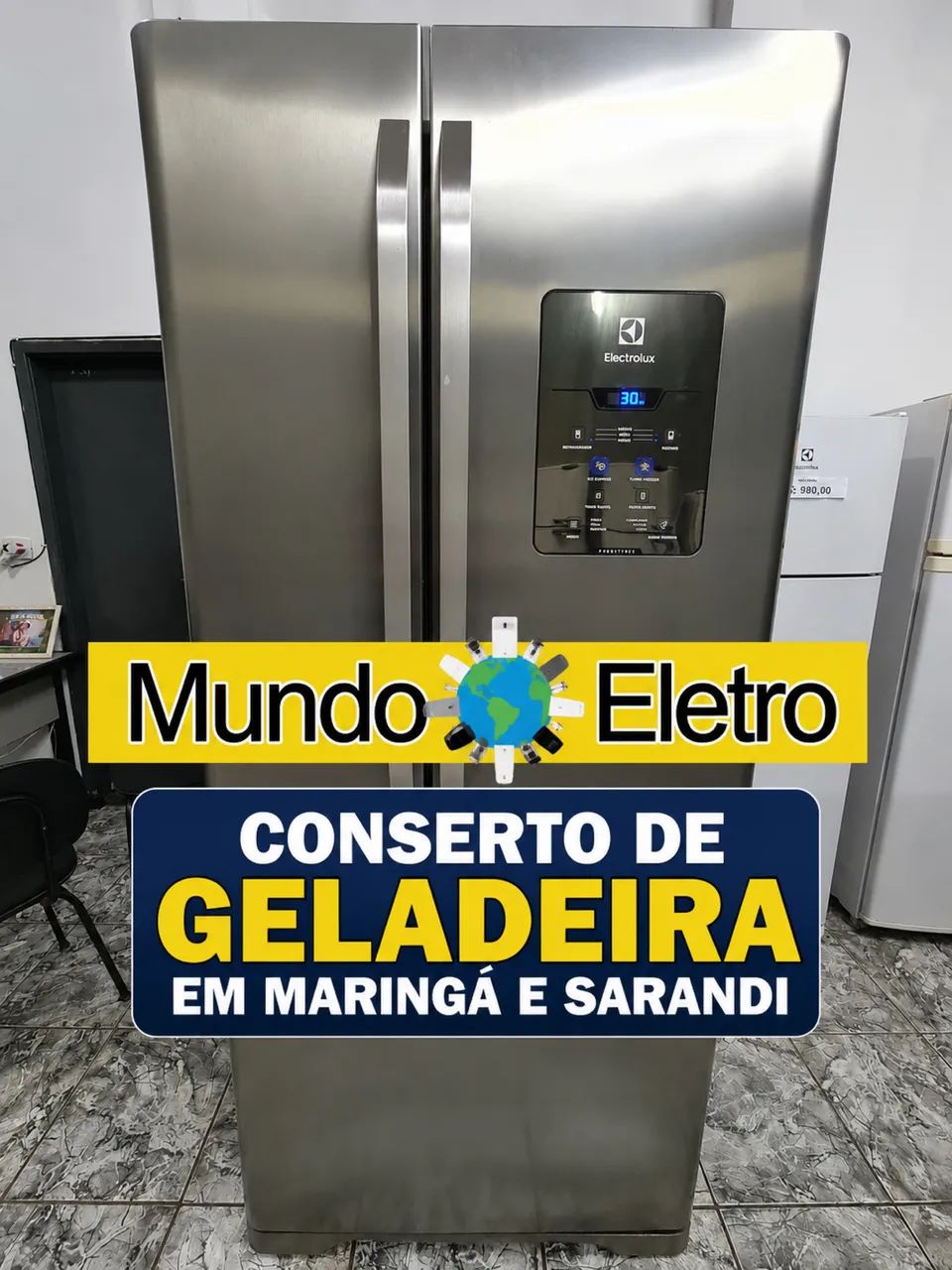 Conserto de Geladeira - técnico em refrigeração 