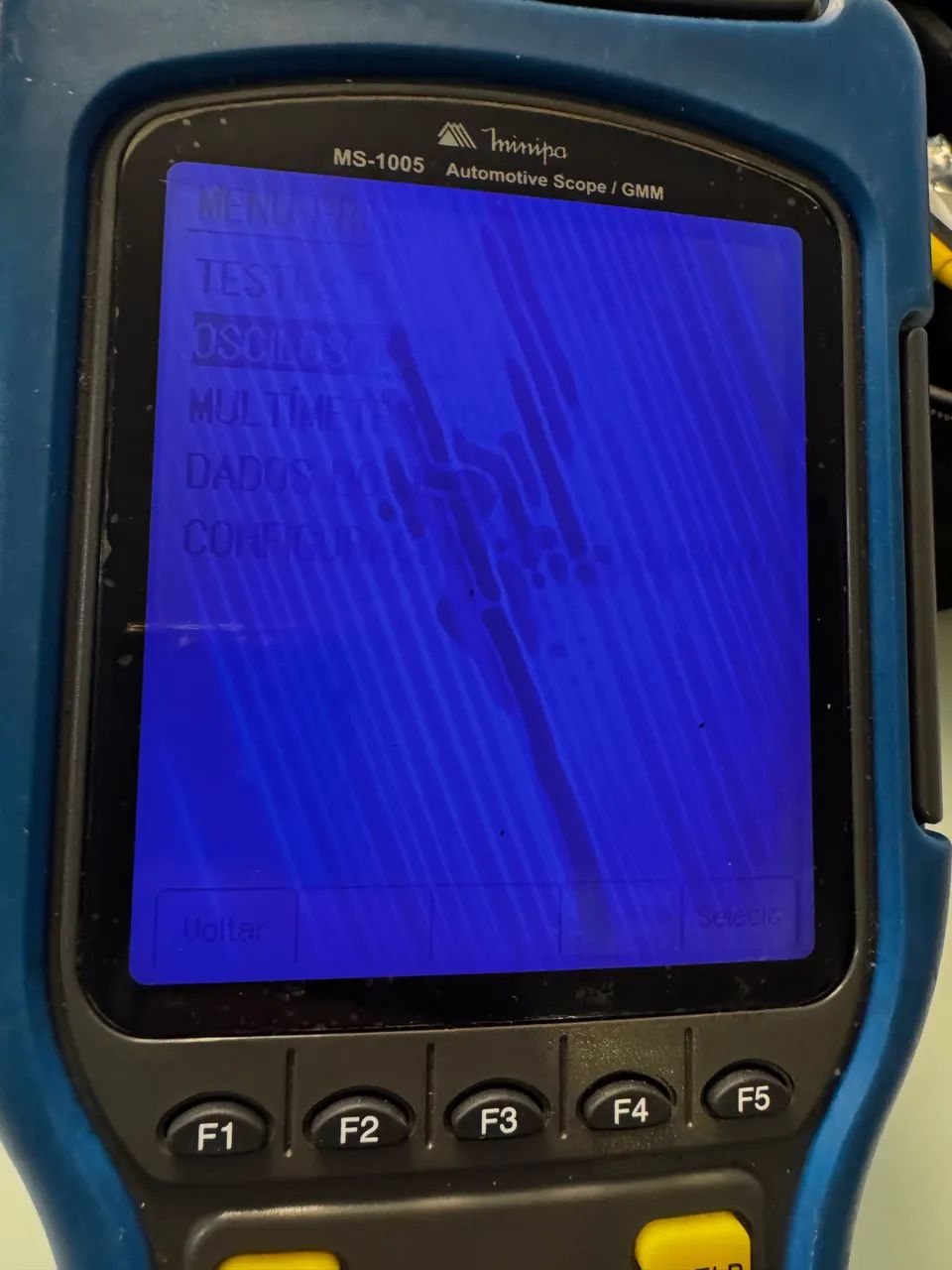 Osciloscópio Automotivo Minipa MS-1005 com defeito no visor  - Foto 4