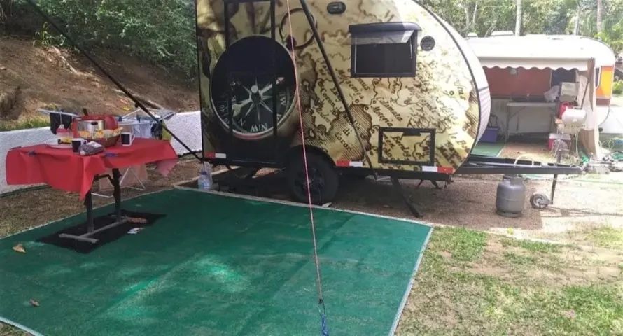 Piso ecológico para camping 'PRAIANA' 3 x 4 m - Foto 2
