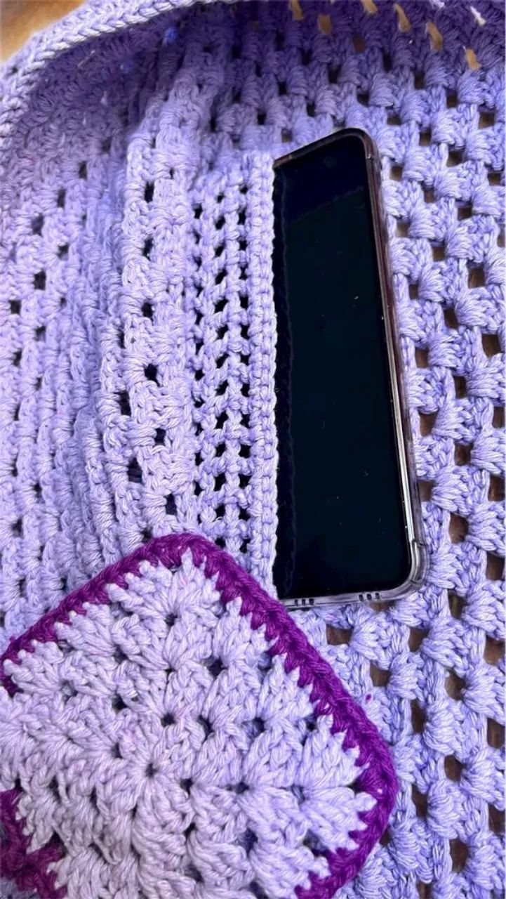 Bolsas de crochê - Foto 3