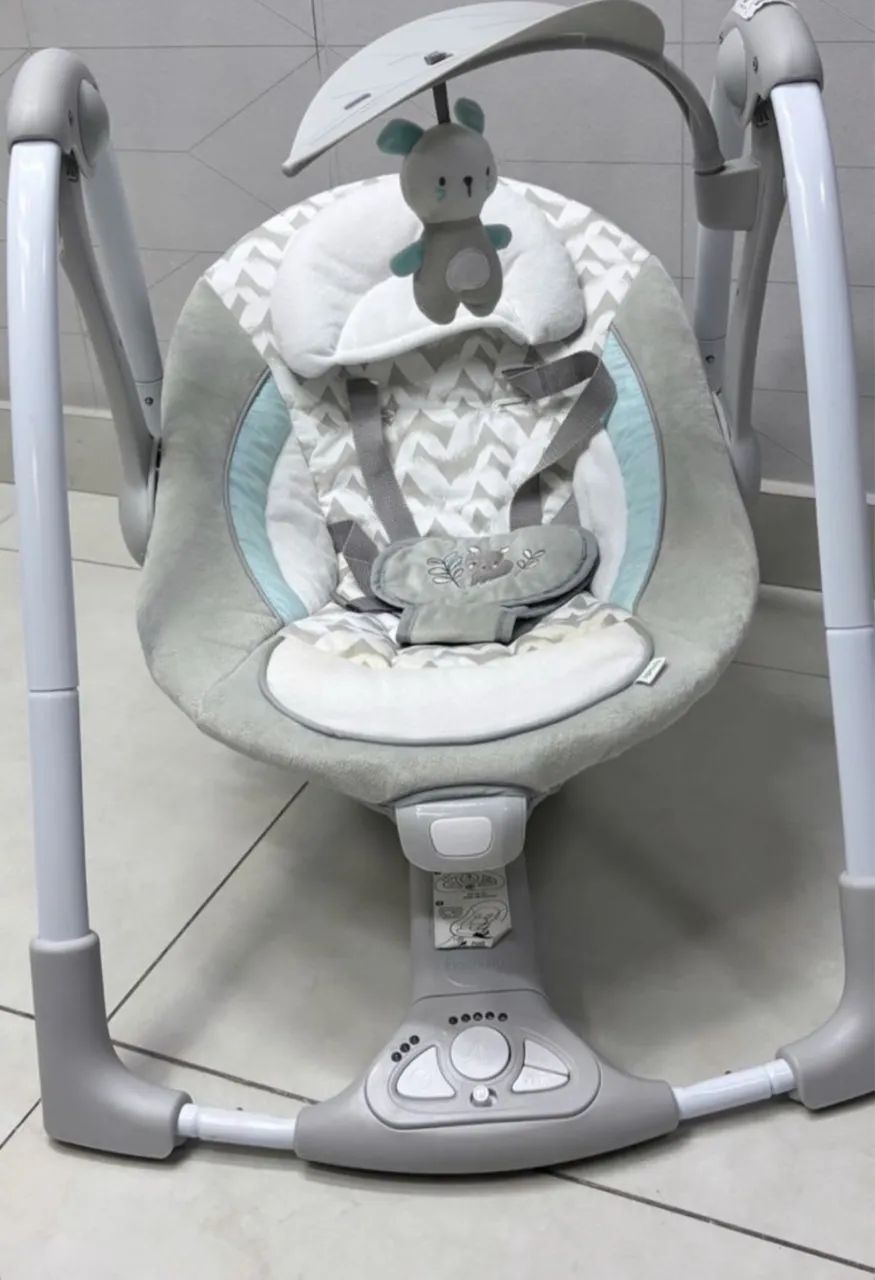 Cadeira para bebê - balanço infantil 2 em 1