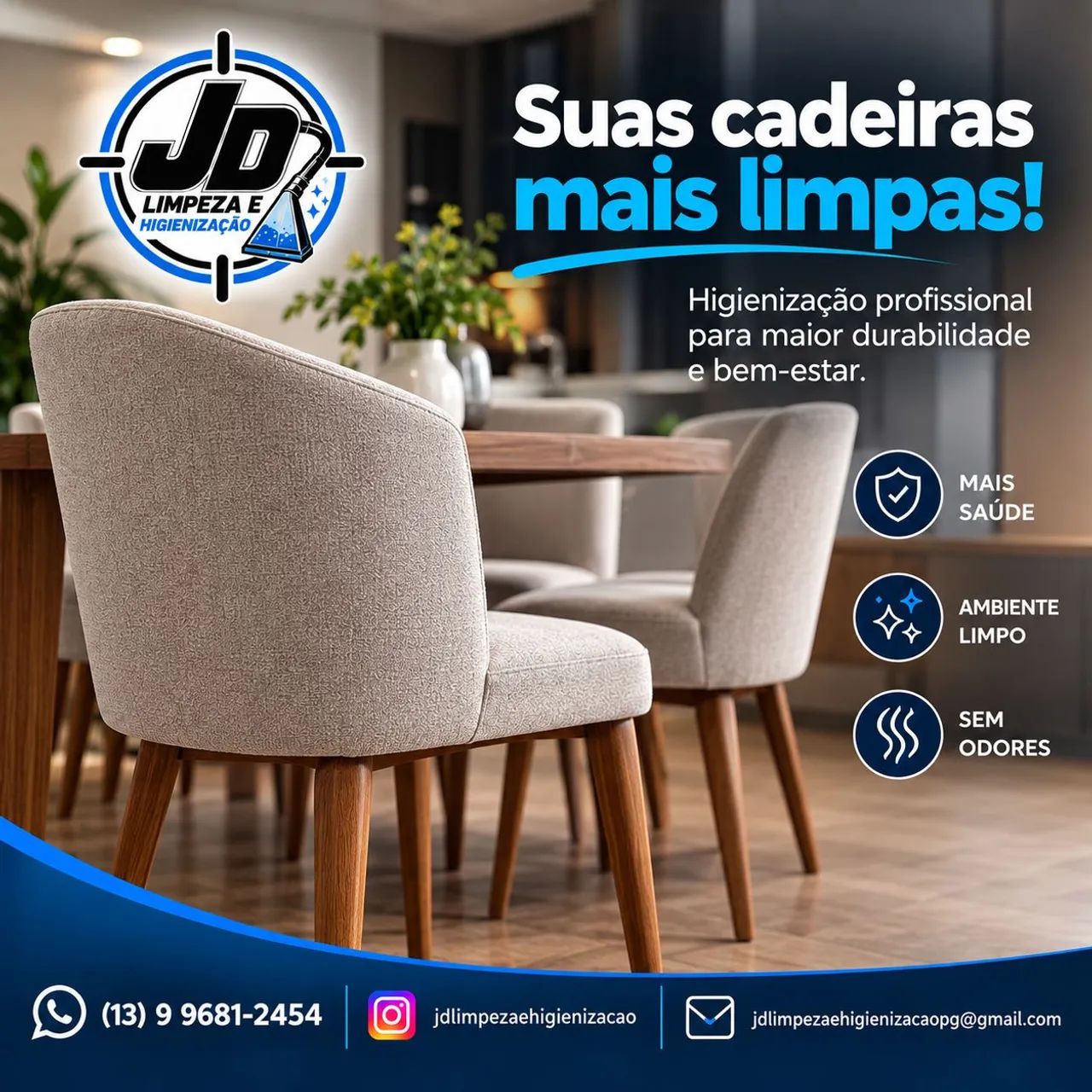 Limpeza e Higienização de estofados - Foto 4