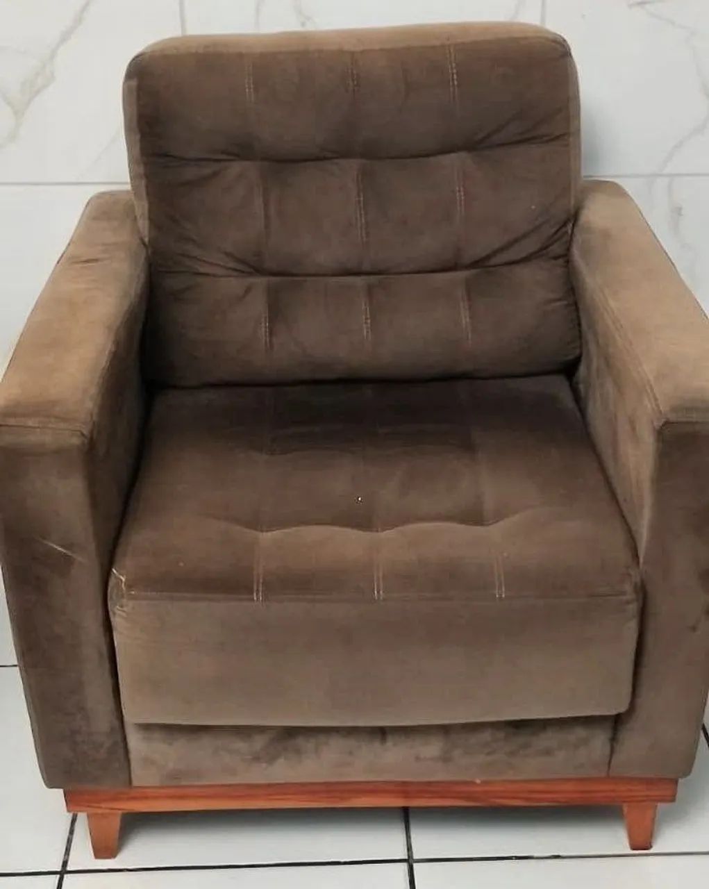Poltroninhas Linvig em Veludo - Foto 2