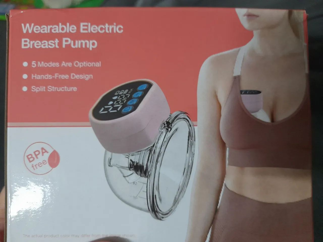 Bomba de tirar leite portátil bivolt - Foto 2