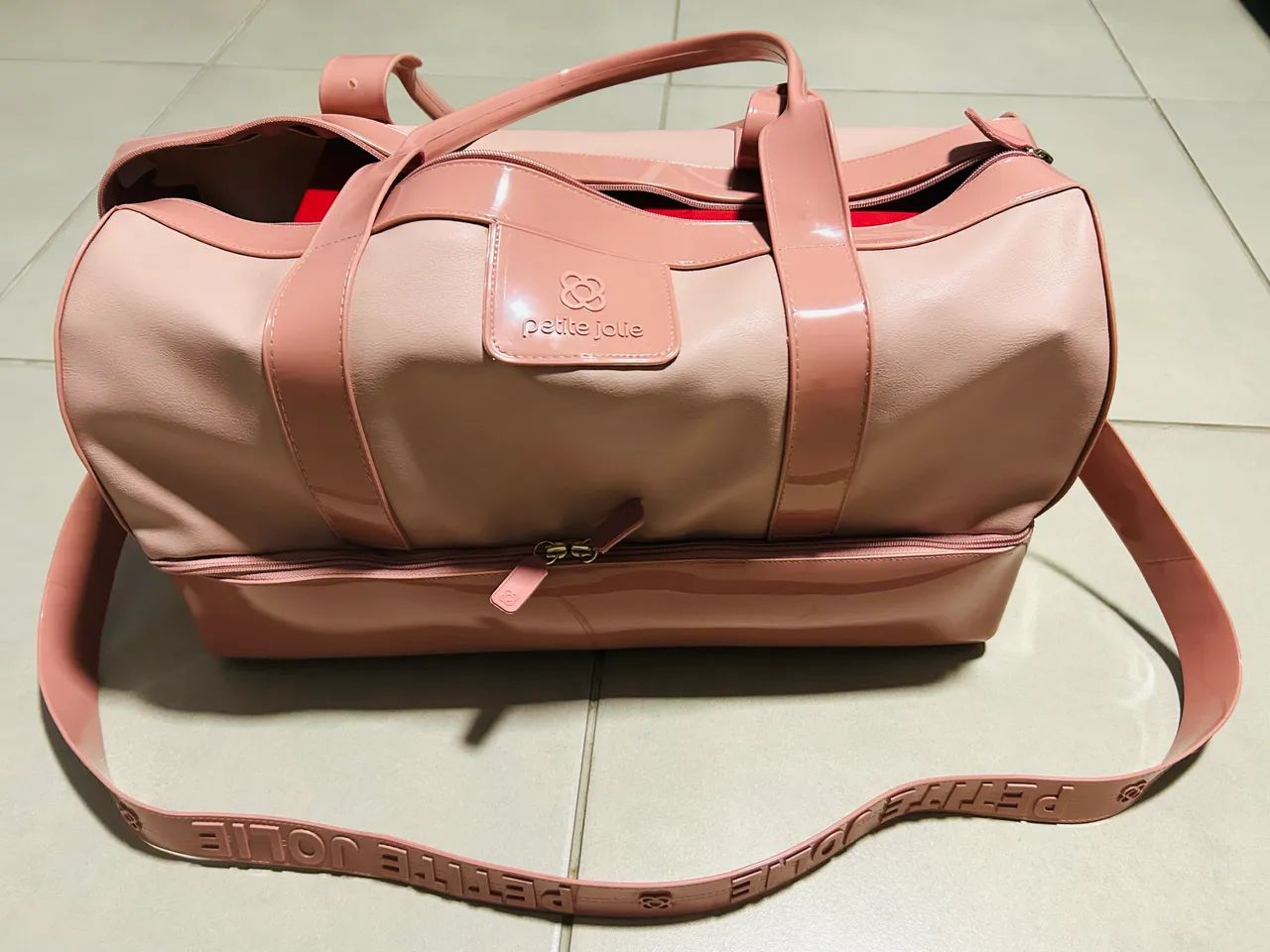 Bolsa petite jolie weekend ( rosa )  - Foto 3