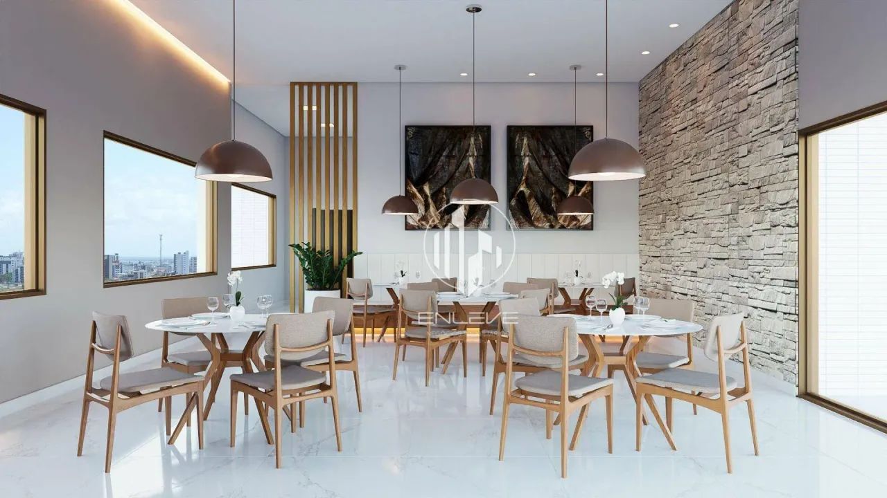 Apartamentos na planta com 03 quartos em Ponta de Campina - Foto 4