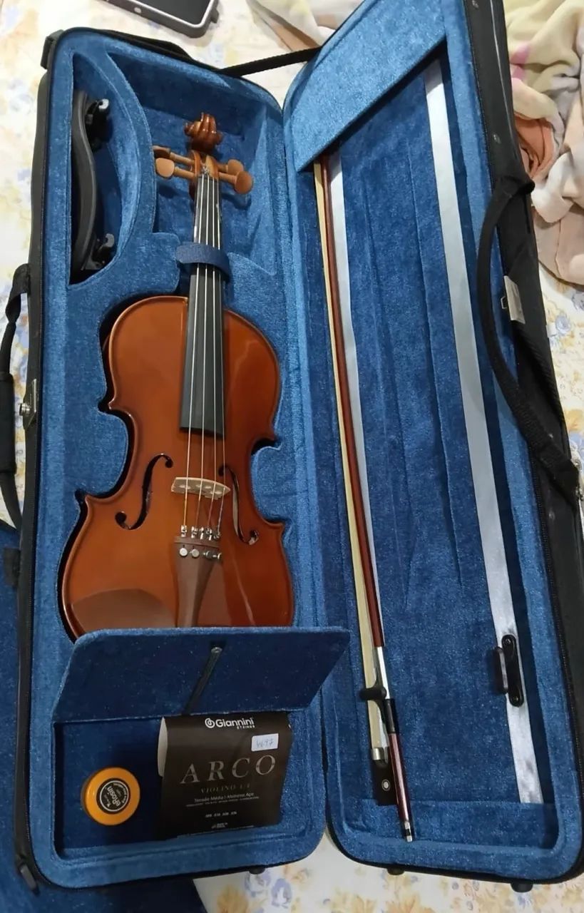 VIOLINO EAGLE VE441 4/4 COMPLETO COM ESTOJO  - Foto 3