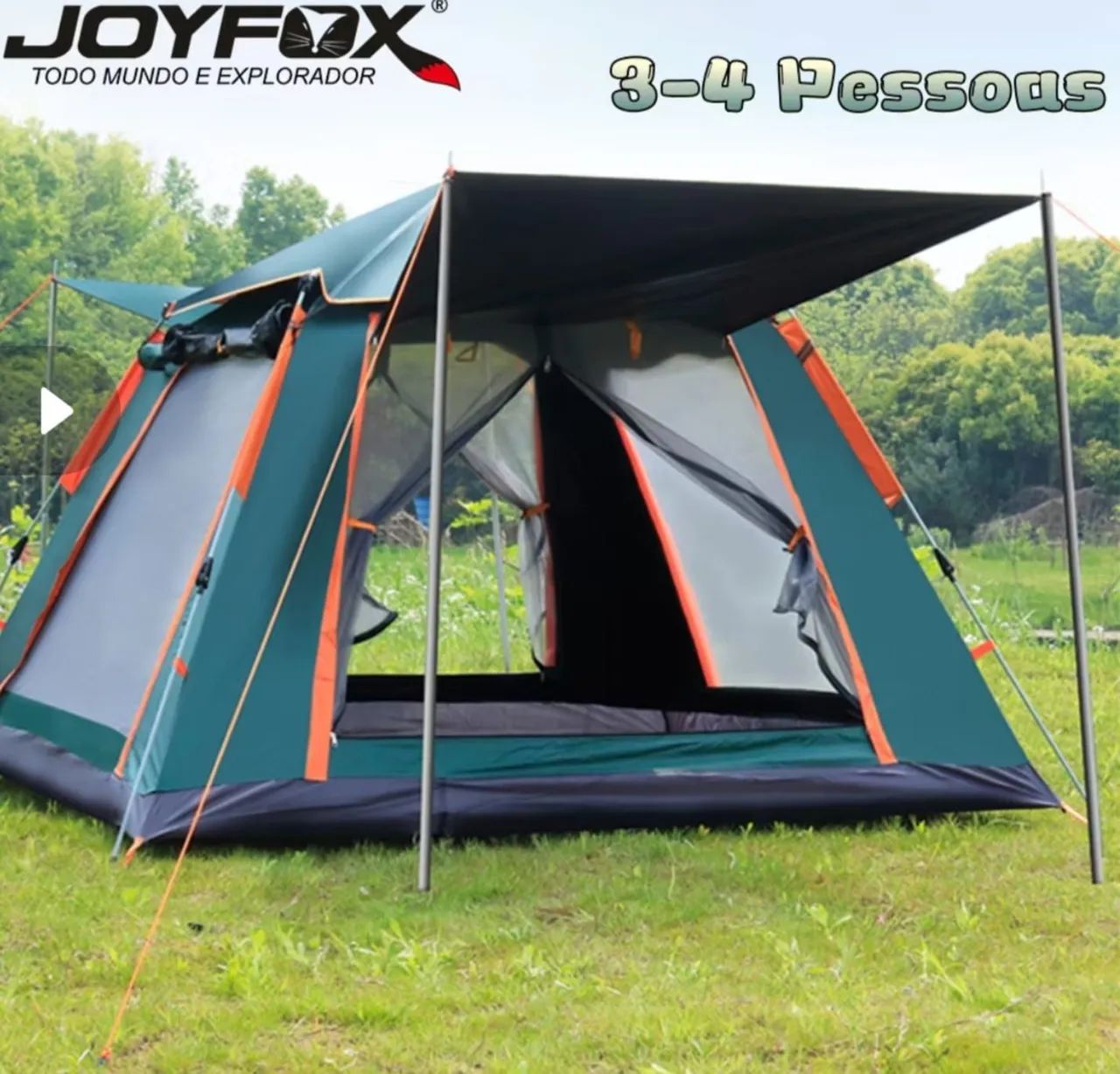 Barraca de camping automática .